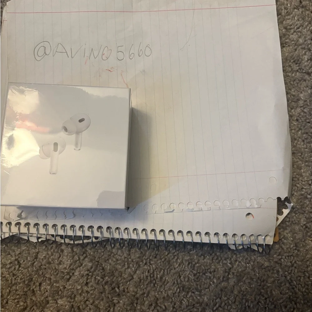 White Wireless Earbuds Brand new